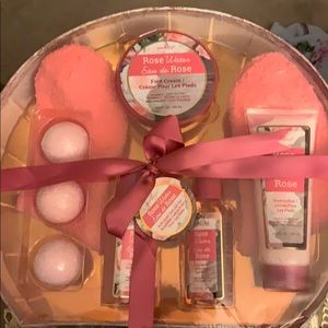 PureSpa 8-PC Foot Care Gift Set - Rose Water